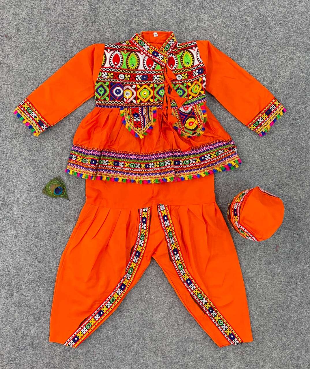 KEDIA VOL-04 BY ASLIWHOLESALE DESIGNER COTTON EMBROIDERY BOYS NAVRATRI KEDIA