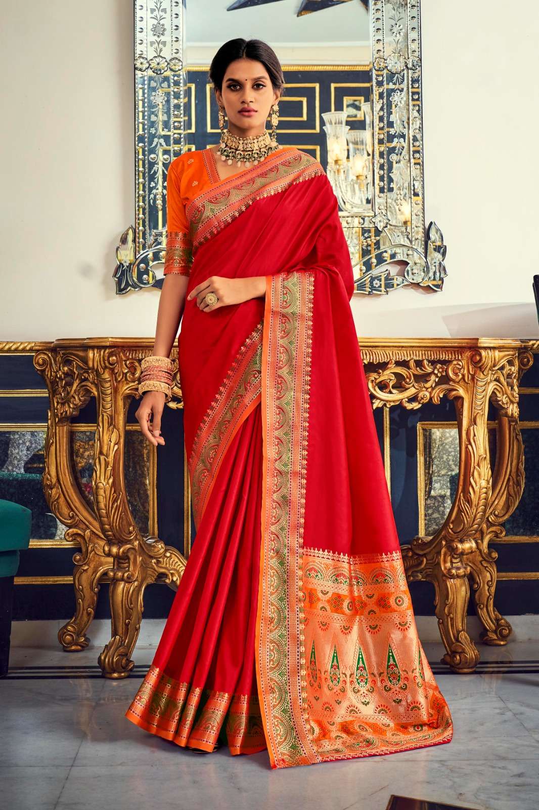 KUMARIKA BY ASLIWHOLESALE DESIGNER SOFT SILK ZARI WEAVING SAREES