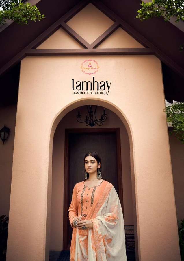 LAMHAY BY AANYA STORE DESIGNER FACNY COTTON PRINTED DRESSES