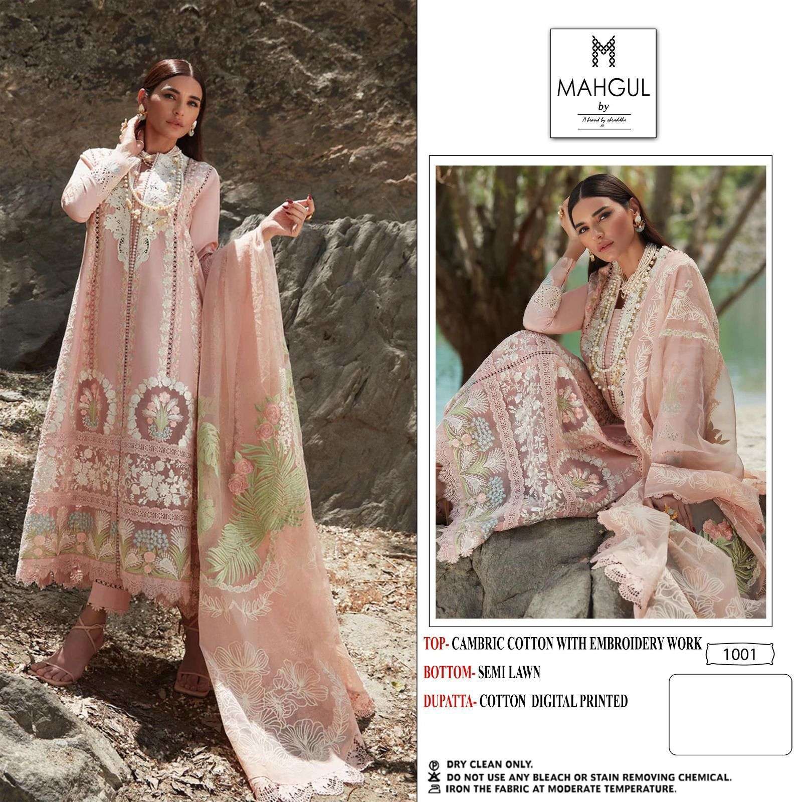 MAHGUL VOL-1 BY SHRADDHA DESIGNER LAWN COTTON PAKISTANI DRESSES