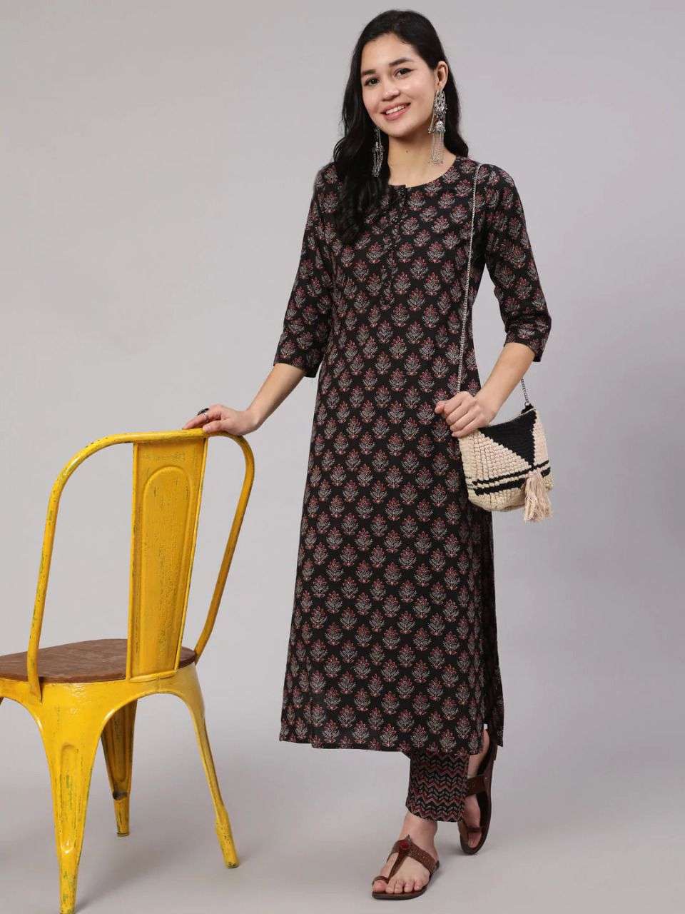 MAISHA VOL-404 BY ASLIWHOLESALE DESIGNER FACNY COTTON KURTI AND TROUSER