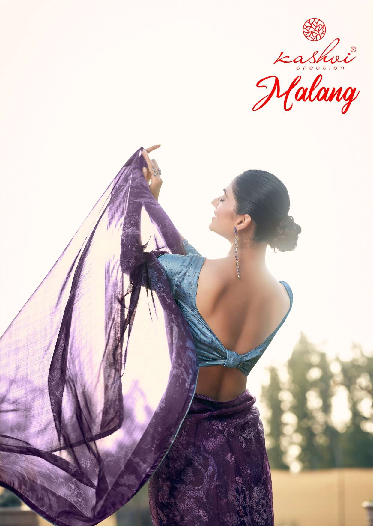 MALANG BY KASHVI CREATION 4273 TO 4280 SERIES SILK WAEVING BORDER SAREES