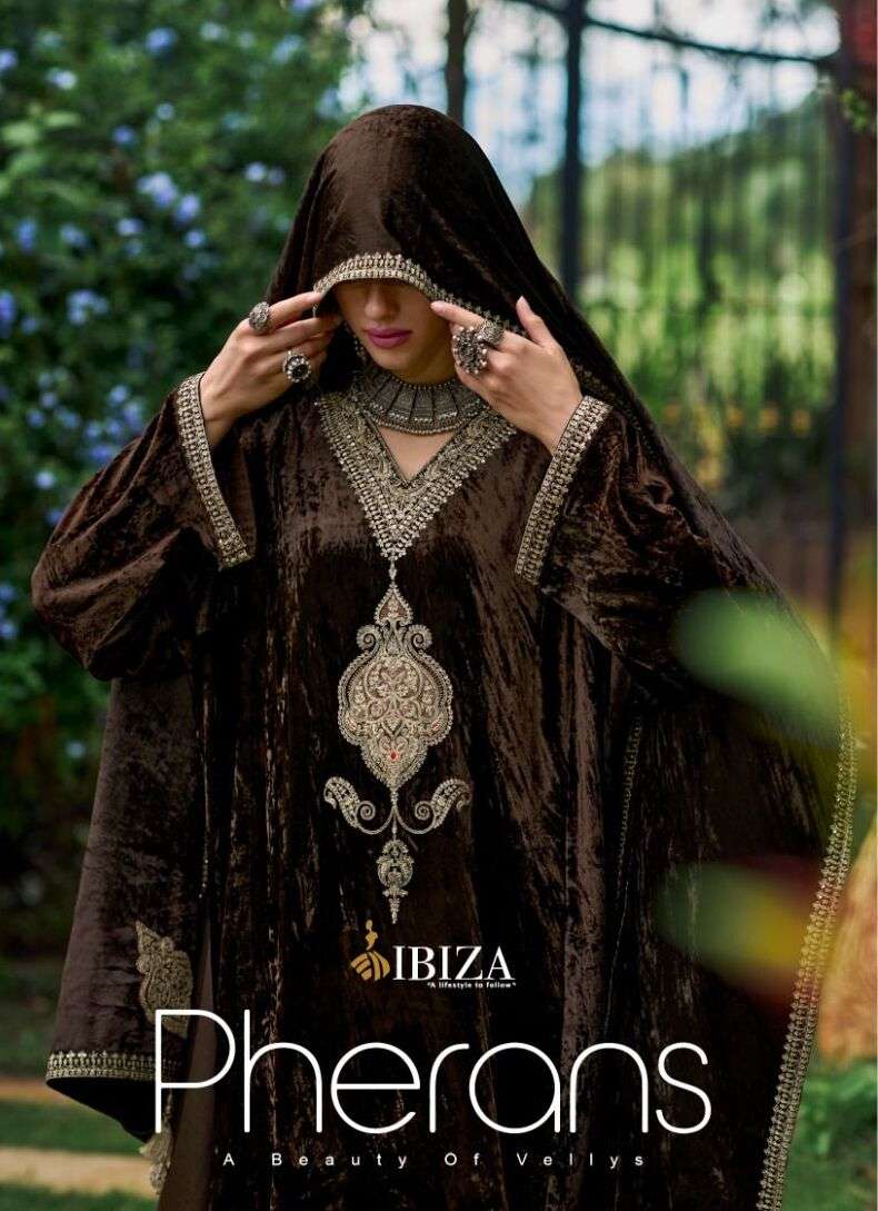 PHERANS BY IBIZA 10496 TO 10503 SERIES PURE VELVET SILK DRESSES