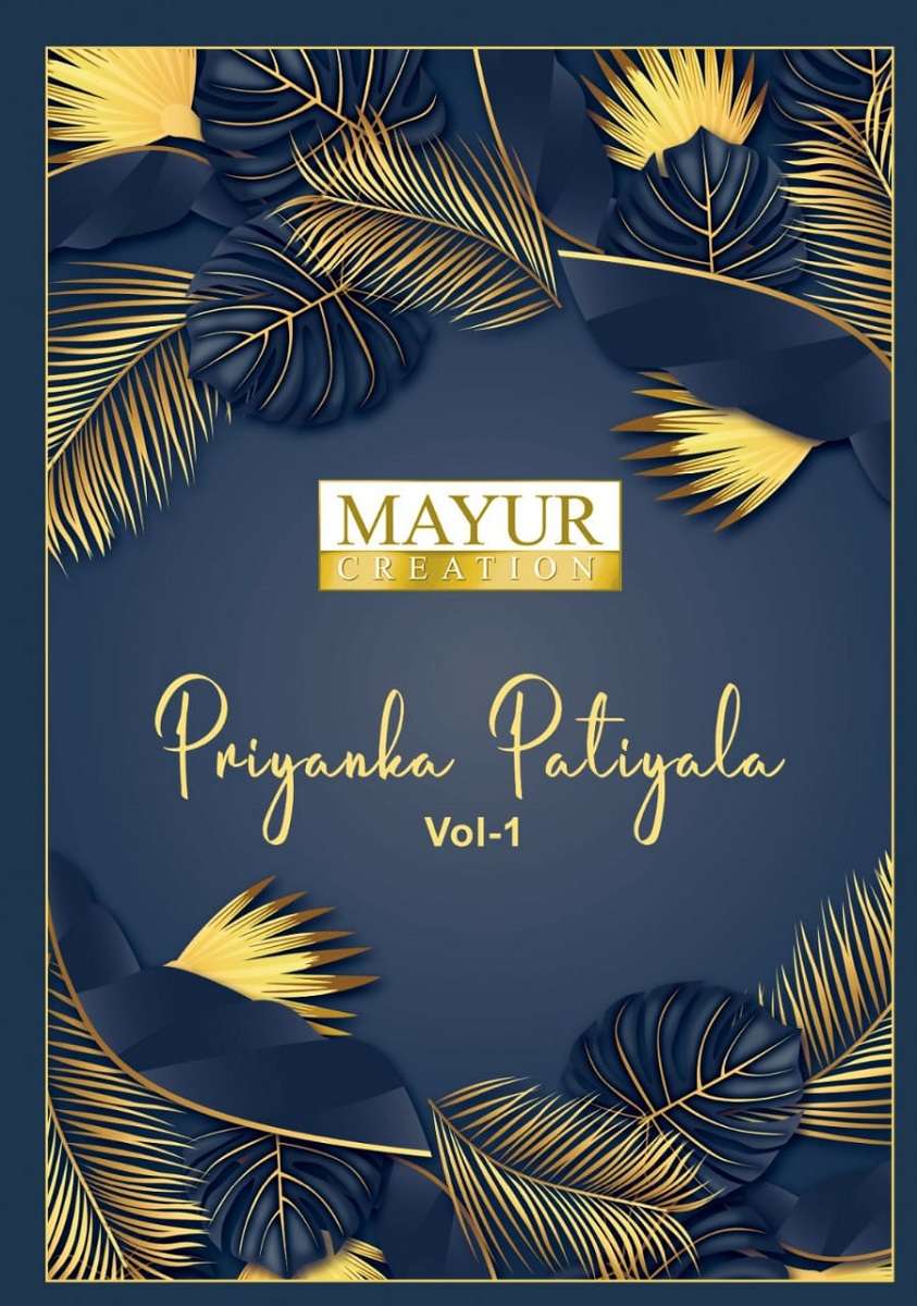 PRIYANKA PATIYALA VOL-1 BY MAYUR CREATION 3001 TO 3010 SERIES COTTON PRINT DRESSES