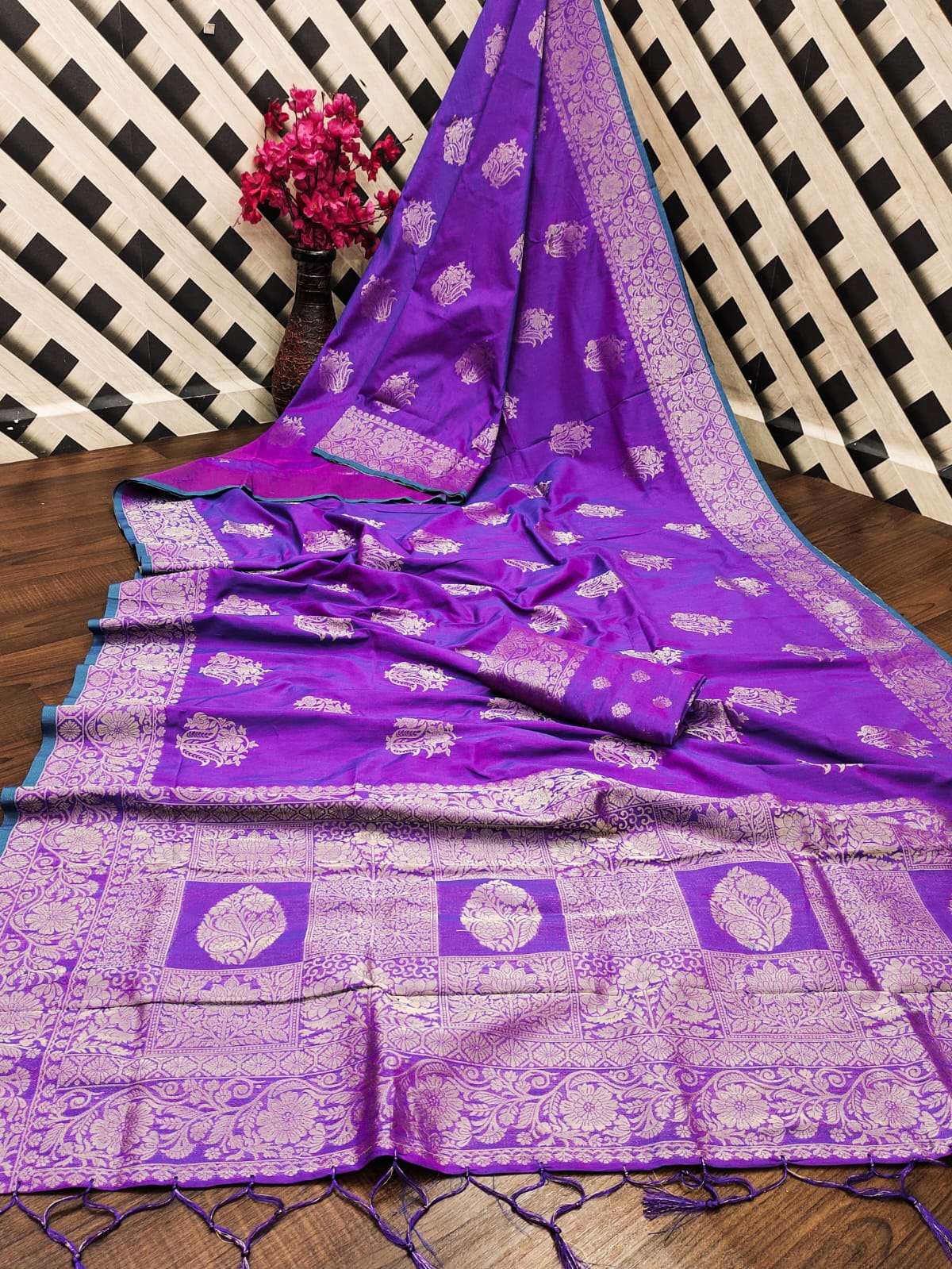 RIDHI VOL-46 BY ASLIWHOLESALE DESIGNER SOFT BANARASI SILK PRINTED SAREES