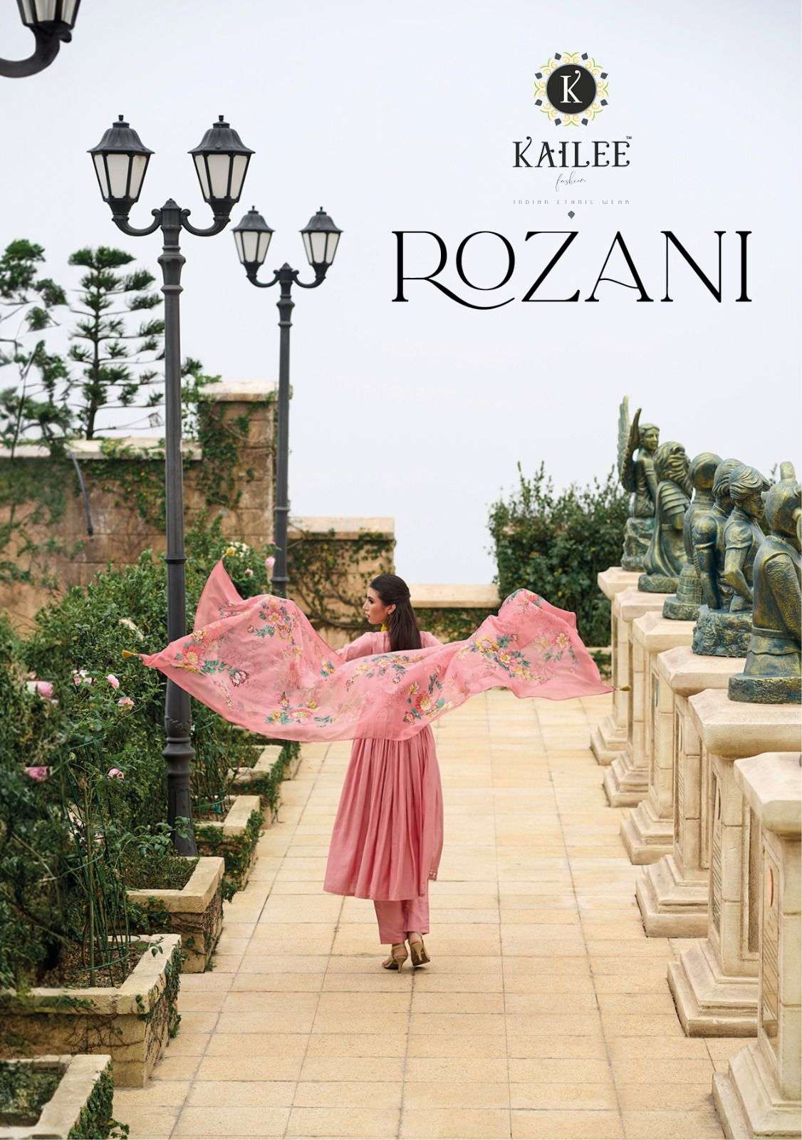 ROZANI BY KALKI FASHION 41251 TO 41255 SERIES VISCOSE STITCHED DRESSES