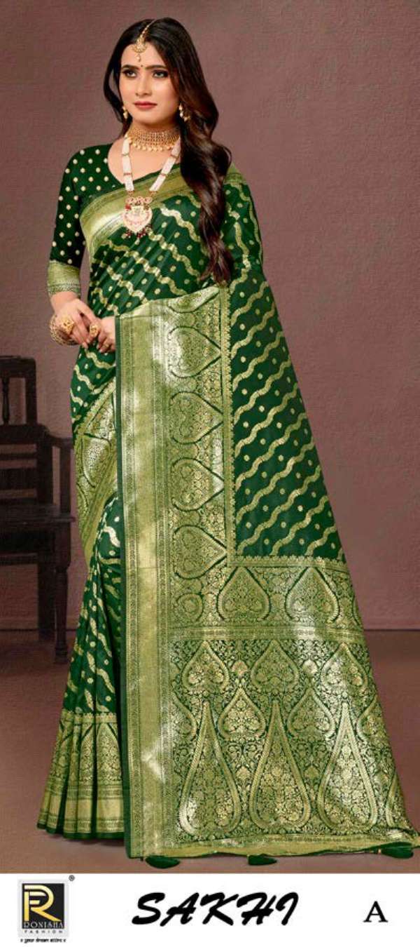 SAKHI BY RONISHA FASHION DESIGNER FANCY BANARASI SILK SAREES