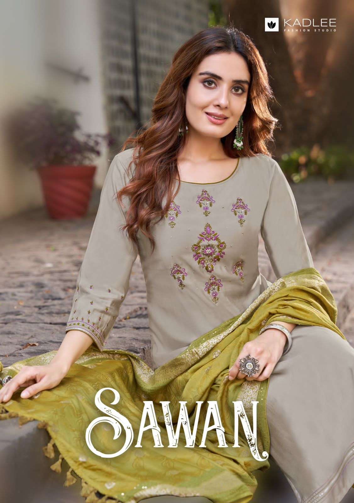 SAWAN BY KADLEE 2001 TO 2006 SERIES EMBROIDERED RAYON WEAVING KURTIS