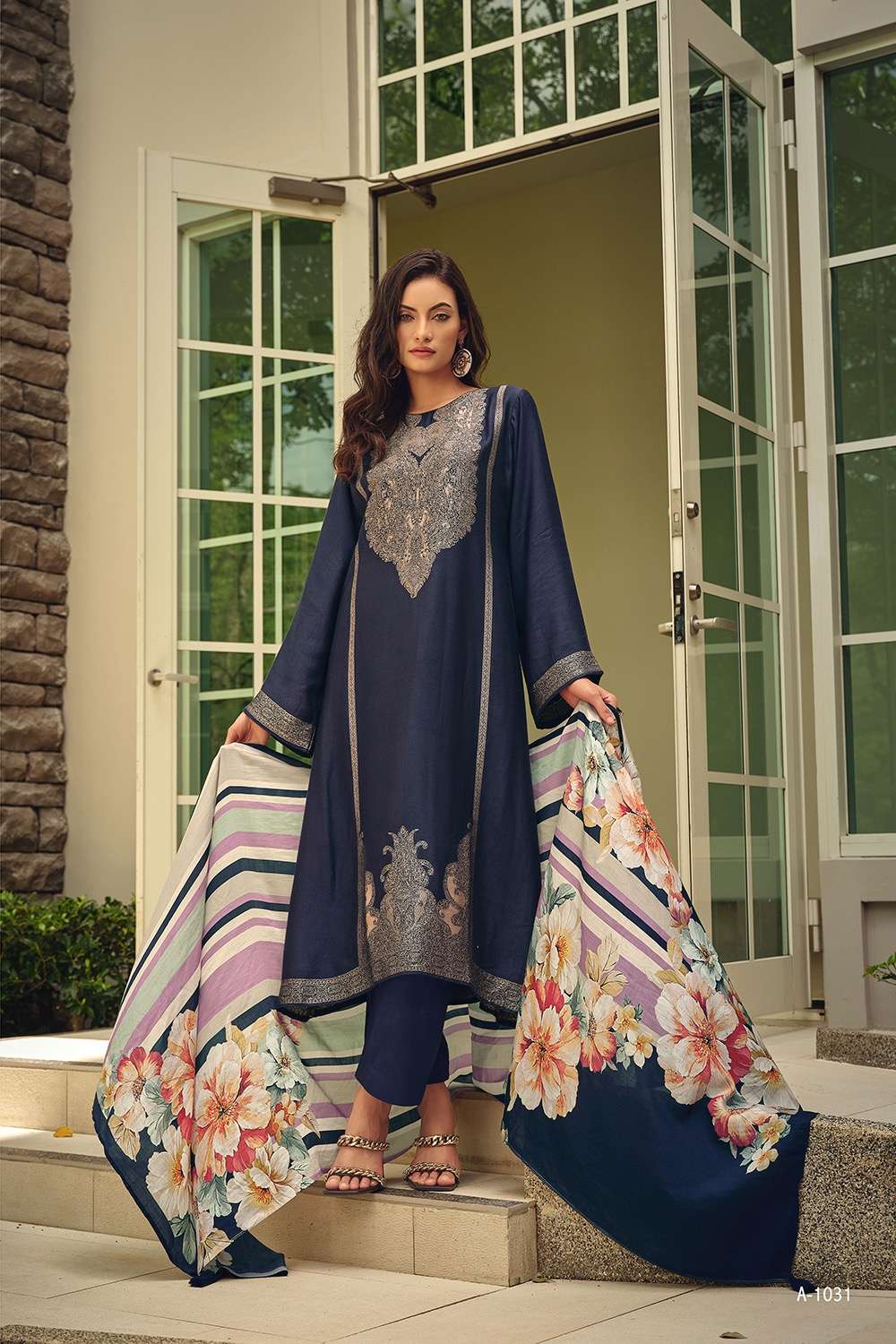 SHABNAMI BY AIQA LIFESTYLE DESIGNER PURE WOOLLEN PASHMINA DRESSES