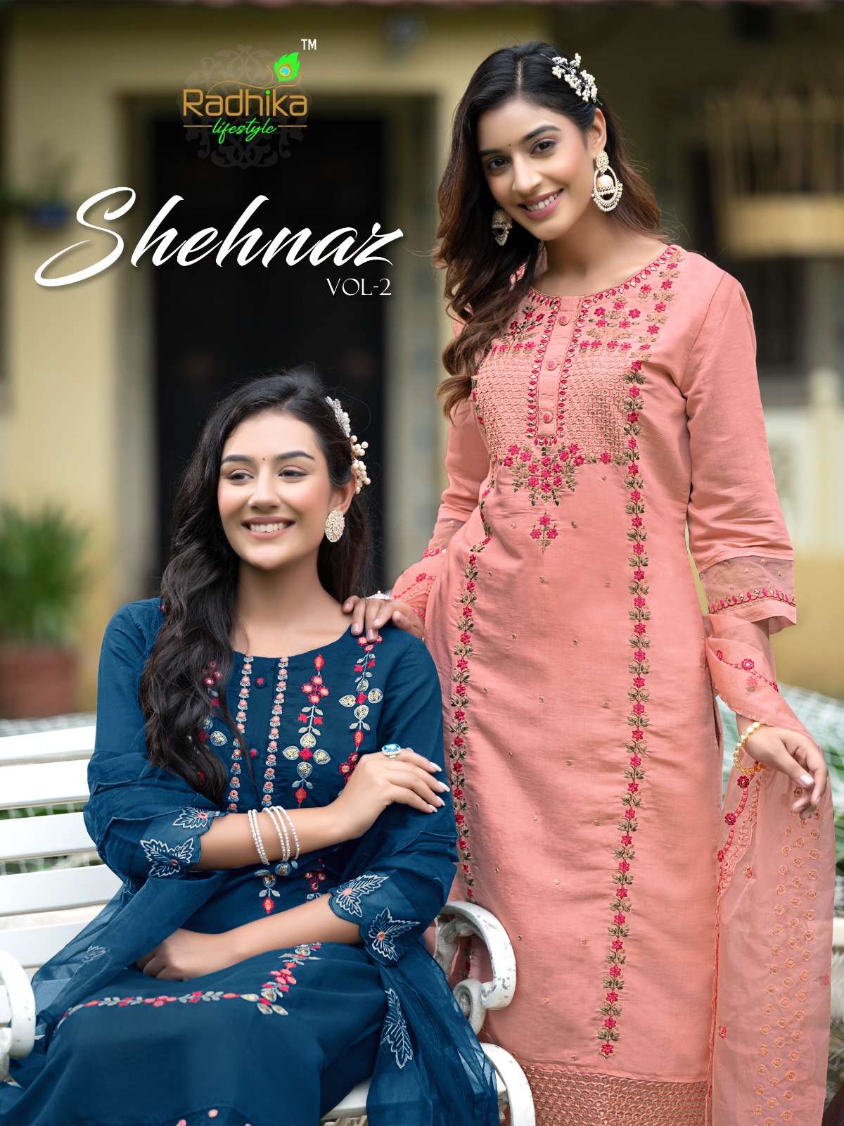 SHEHNAZ VOL-2 BY RADHIKA LIFESTYLE 1001 TO 1006 SERIES ROMAN SILK DRESSES