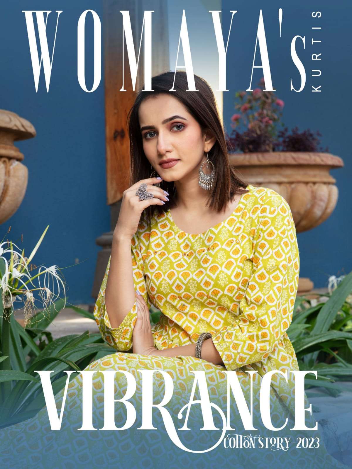 WOMAYA VIBRANCE VOL-02 BY ASLIWHOLESALE DESIGNER FACNY PURE COTTON GOWN