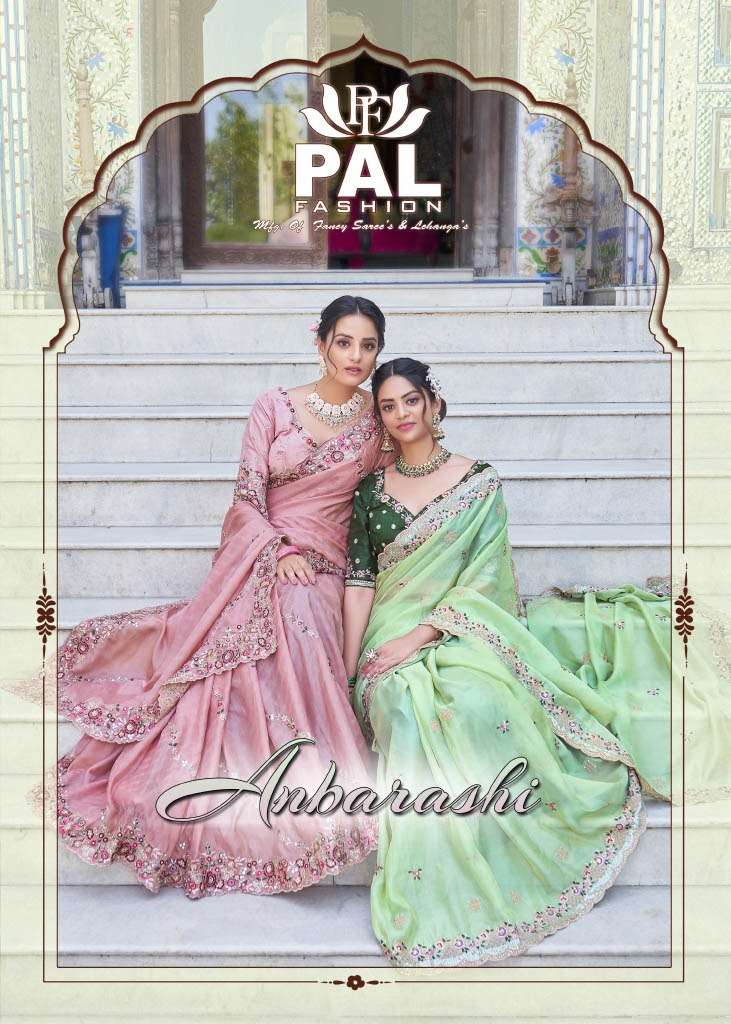 ANBARSHI BY PAL FASHION 10001 TO 10011 SERIES DESIGNER FANCY SOFT SILK SAREES