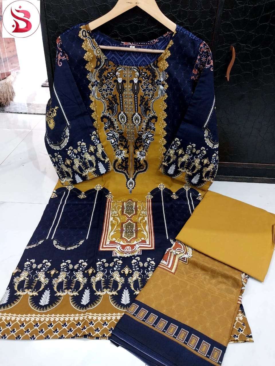 BIN SAEED READYMADE BY ASLIWHOLESALE COTTON EMBROIDERY PAKISTANI DRESSES