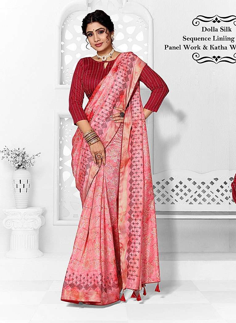 DHANSHREE VOL-02 BY K.F FASHION DESIGNER SOFT DOLA SILK PRINTED SAREES