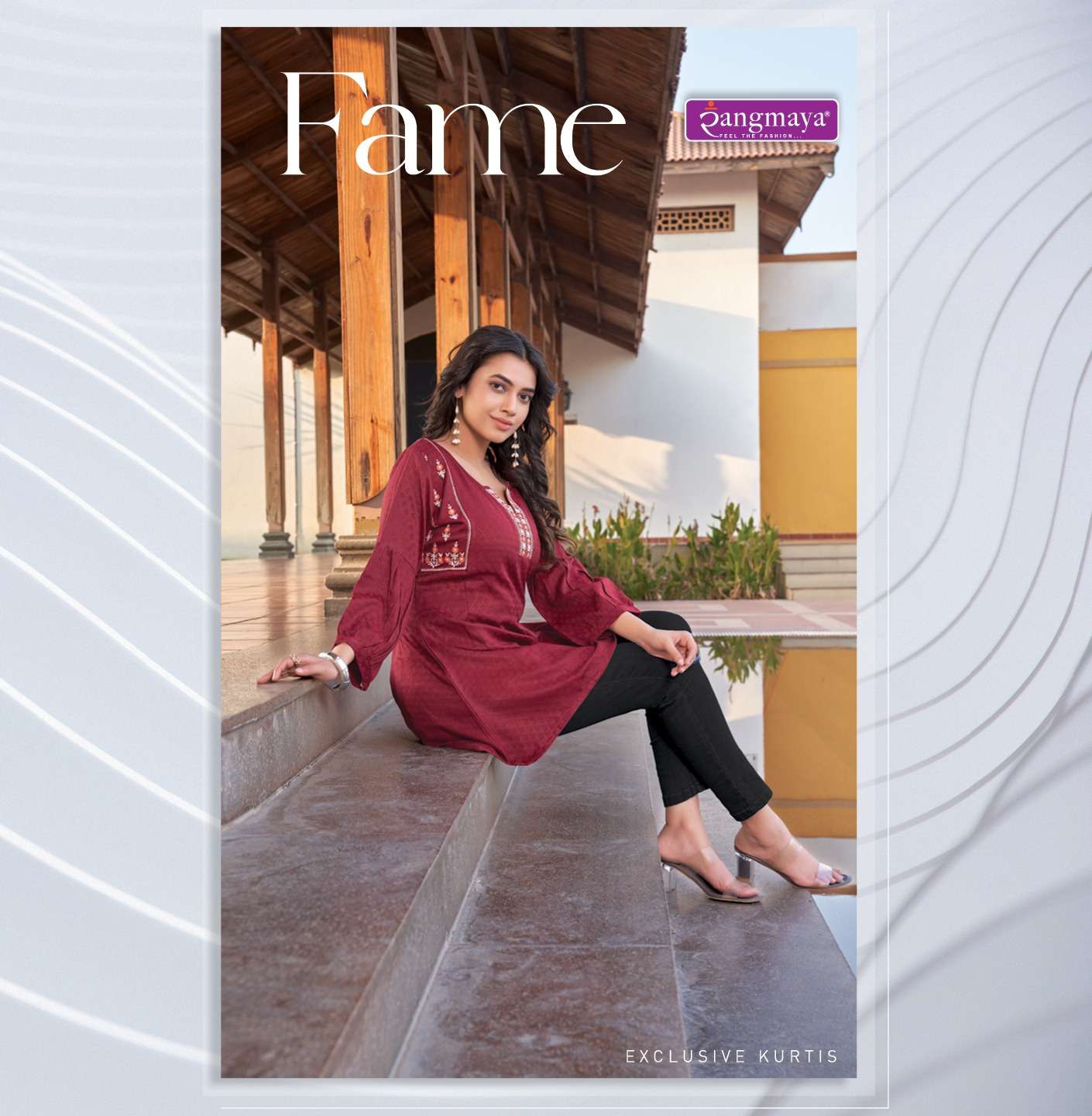 FAME BY RANGMAYA 101 TO 108 SERIES DESIGNER FANCY TOPS