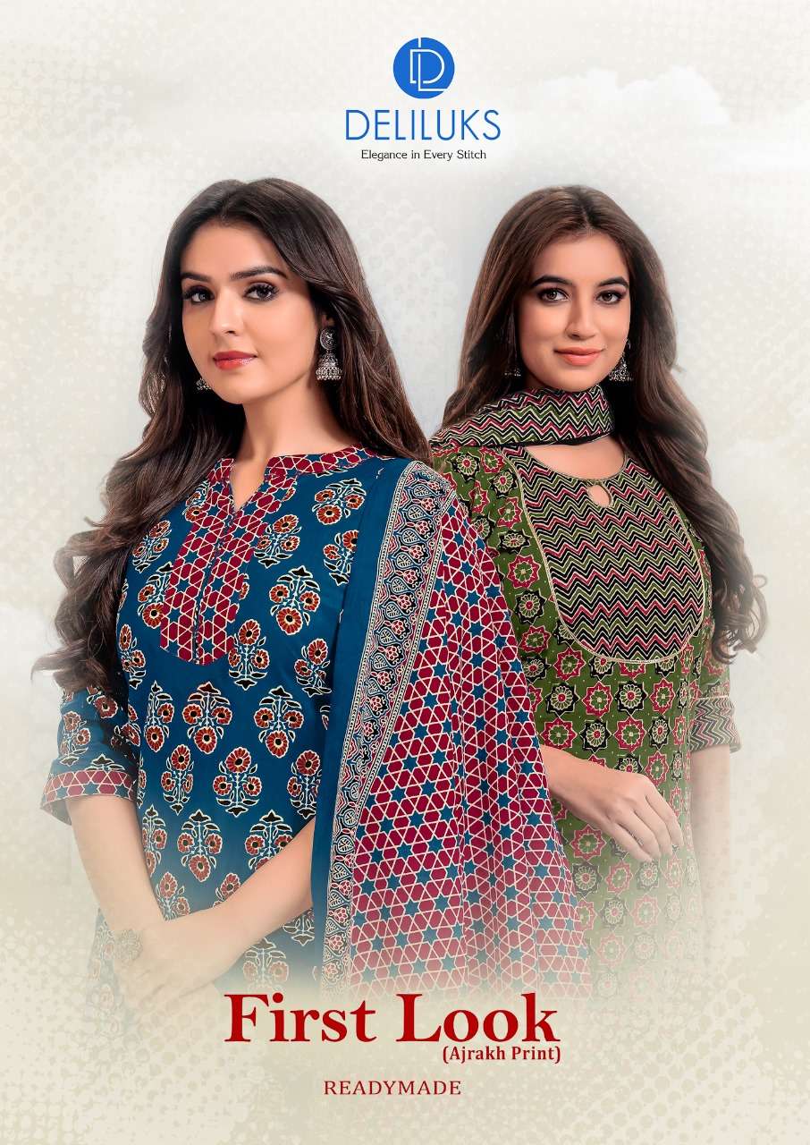 FIRST LOOK  BY ASLIWHOLESALE DESIGNER AJRAKH COTTON PRINTED SAREES