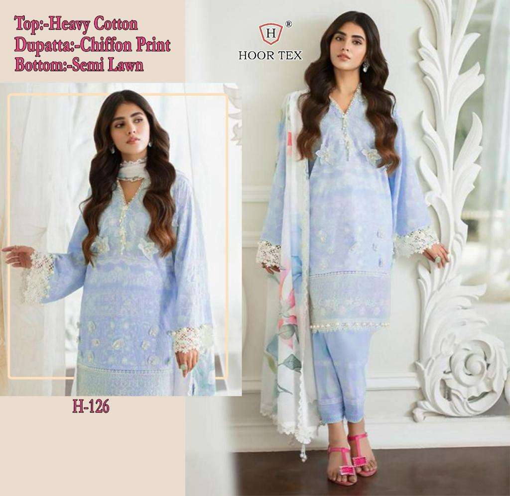 H-126 HIT DESIGN BY HOOR TEX DESIGNER HEAVY COTTON WORK DRESSES