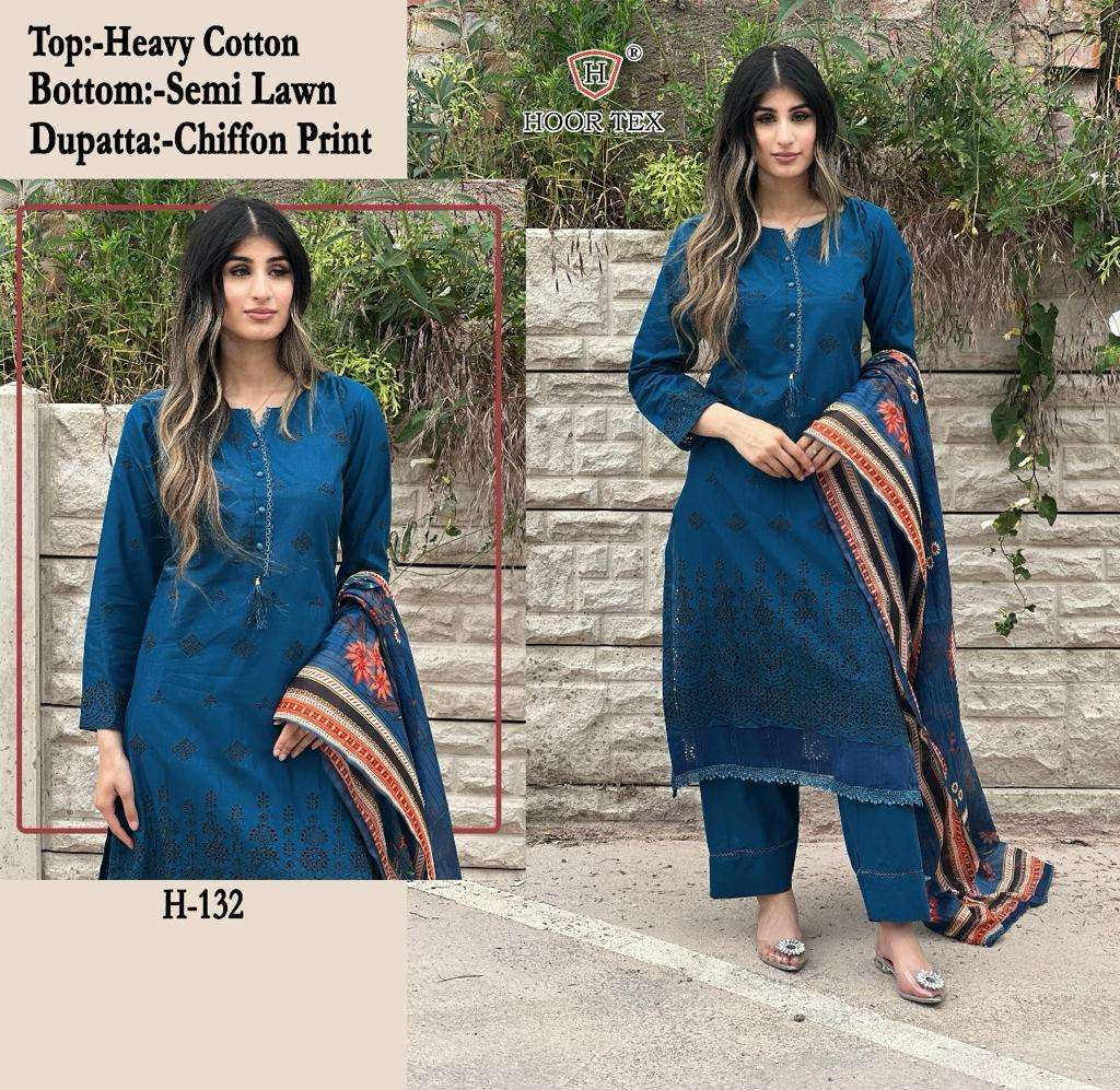 H-132 HIT DESIGN BY HOOR TEX DESIGNER HEAVY COTTON WORK DRESSES