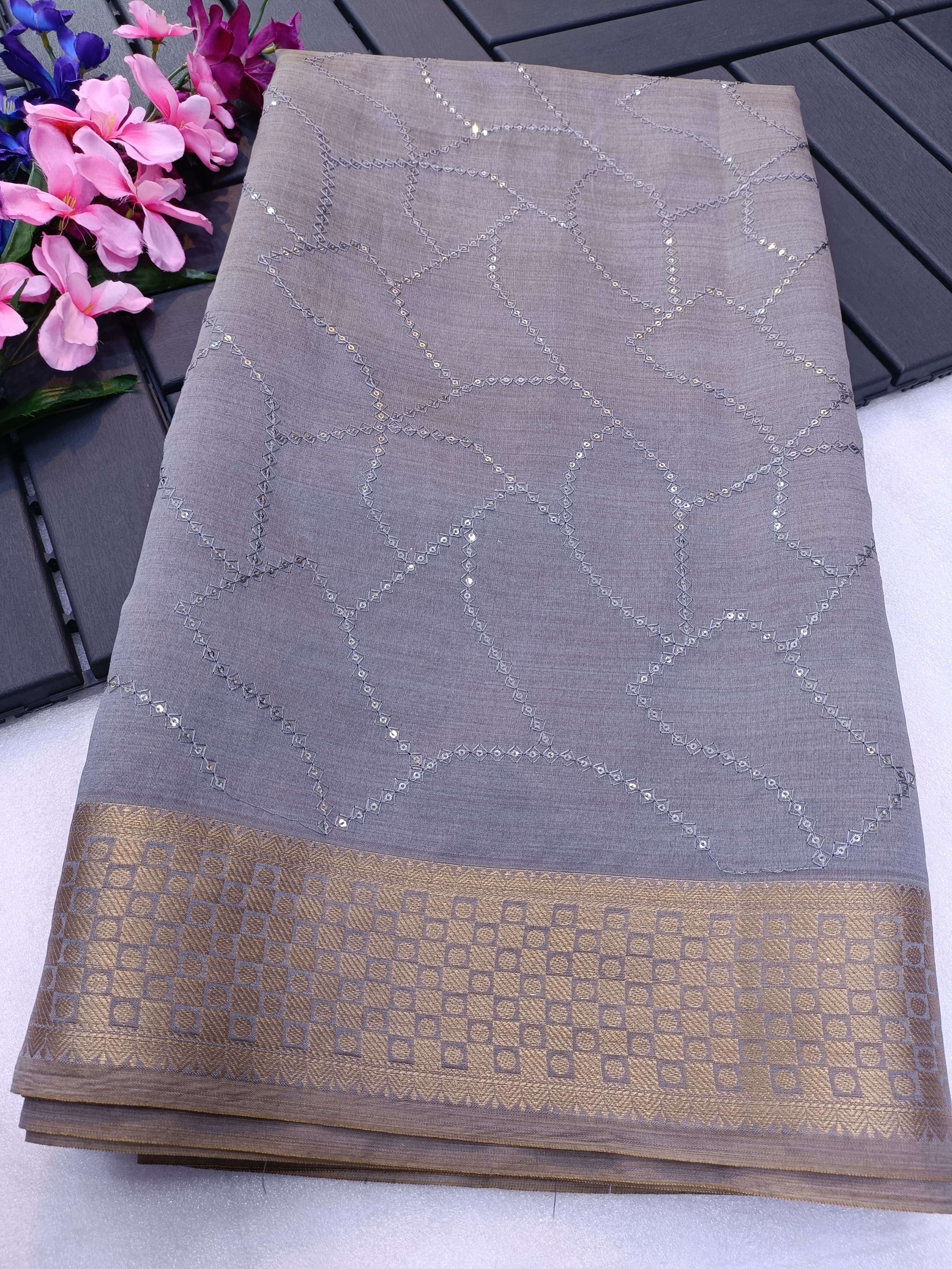 MERAKI VOL-108 BY ASLIWHOLESALE DESIGNER SOFT ASSAMI SILK SAREES