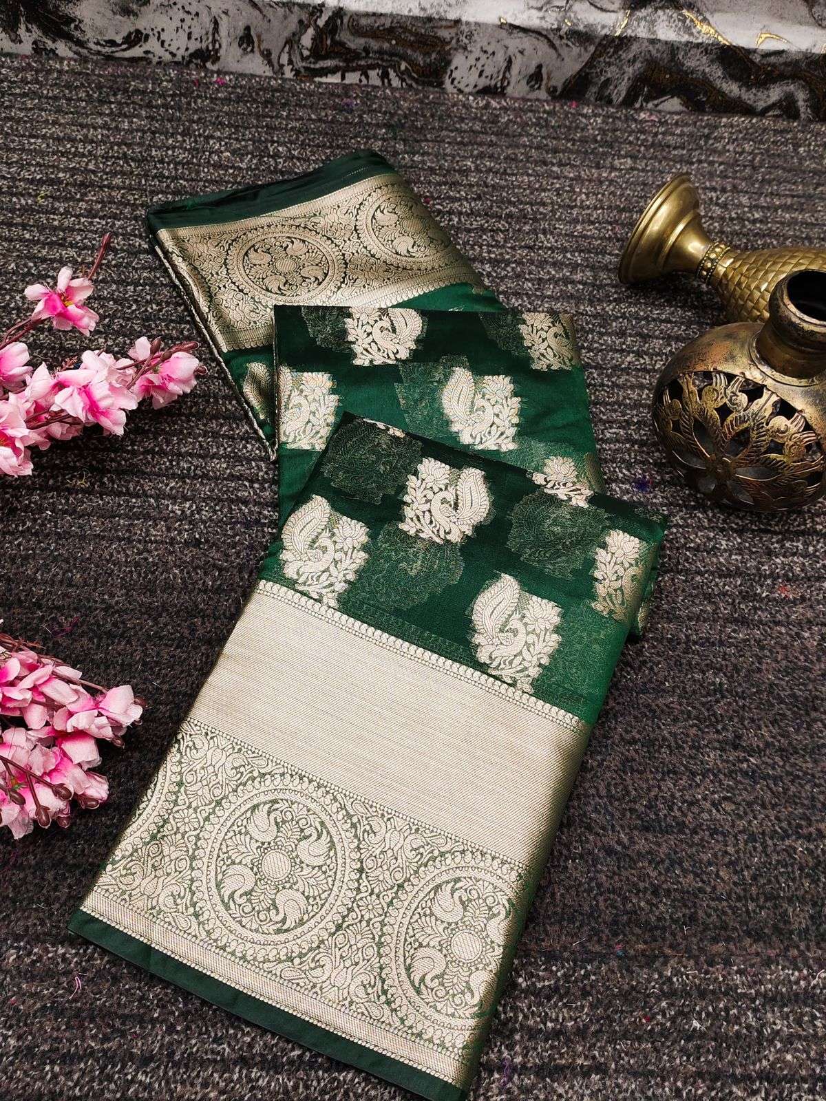 MNX VOL-63 BY ASLIWHOLESALE DESIGNER SOFT SILK ORGANZA WEAVING SAREES