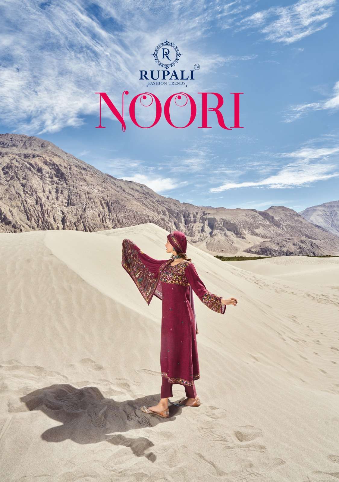 NOORI BY RUPALI FASHION TRENDS 2001 TO 2006 SERIES VISCOSE PASHMINA DRESSES