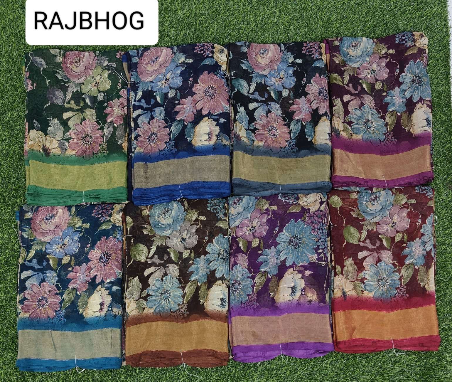 RAJBHOG BY ASLIWHOLESALE DESIGNER SOFT LATEST FACNY SAREES