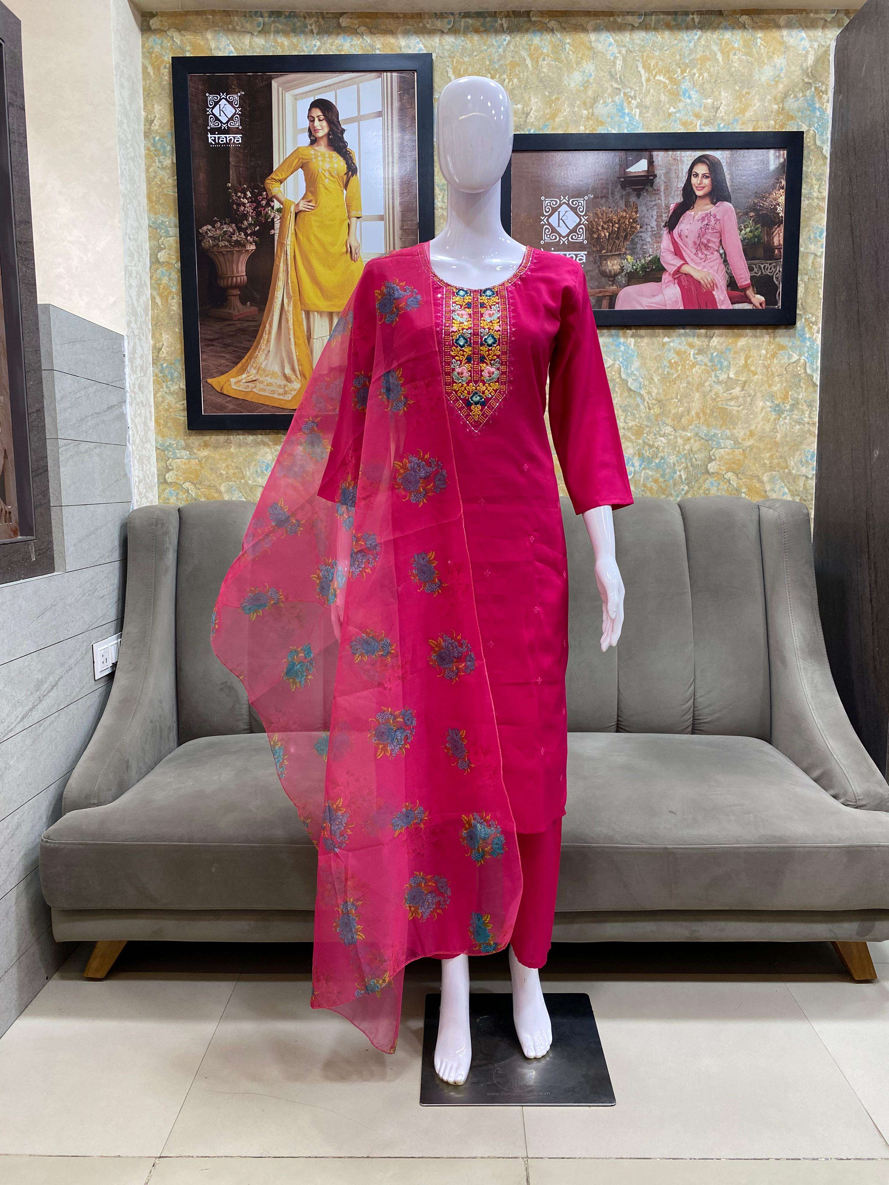 RASHI VOL-90 BY ASLIWHOLESALE DESIGNER FACNY ROMAN SILK DRESS