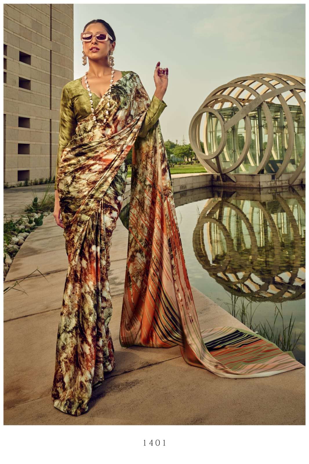 SATIN DIGITAL BY ASLIWHOLESALE DESIGNER SATIN DIGITAL SAREES