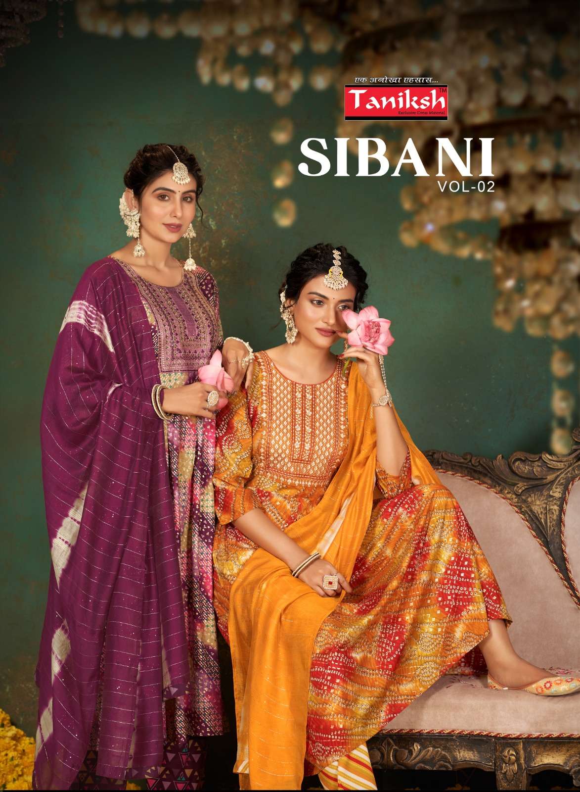 SIBANI VOL-2 BY TANIKSH 101 TO 108 SERIES DESIGNER RAYON STITCHED DRESSES