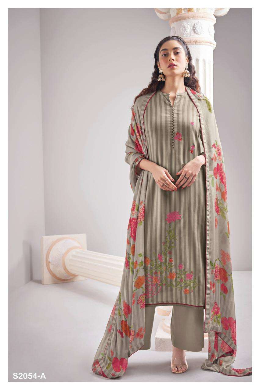 VIRLEN 2054 BY GANGA FASHIONS HEAVY PREMIUM PASHMINA WORK DRESSES