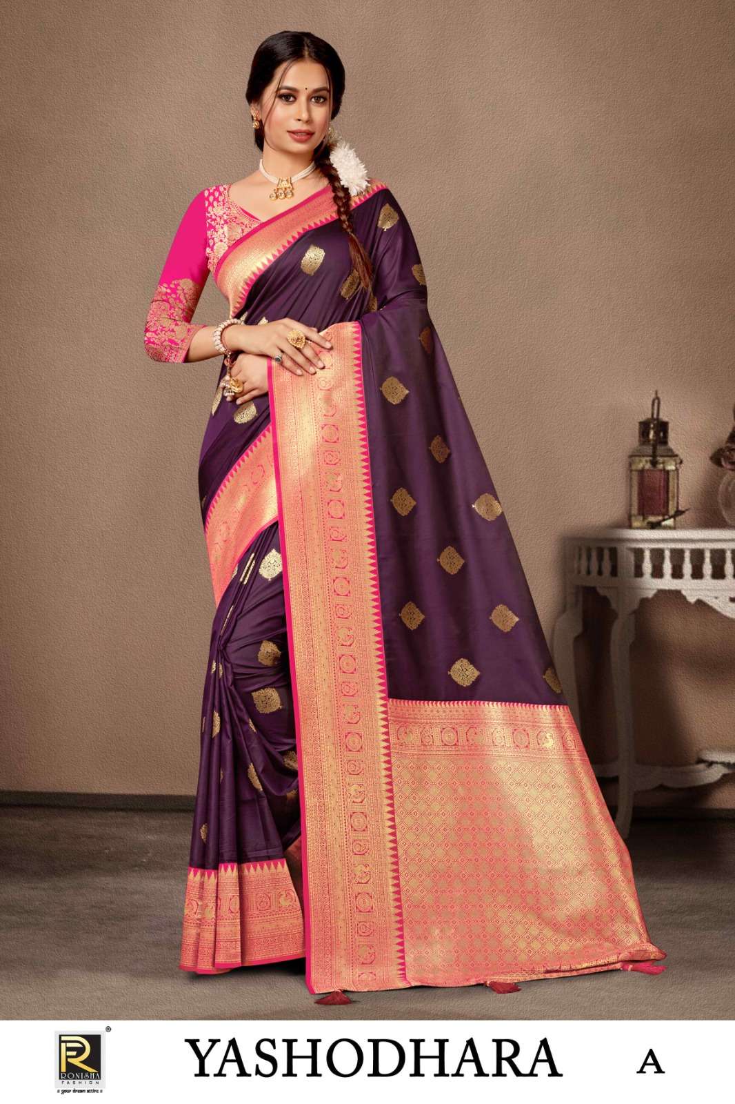 YASHODHARA BY RONISHA FASHION DESIGNER FANCY BANARASI SILK SAREES