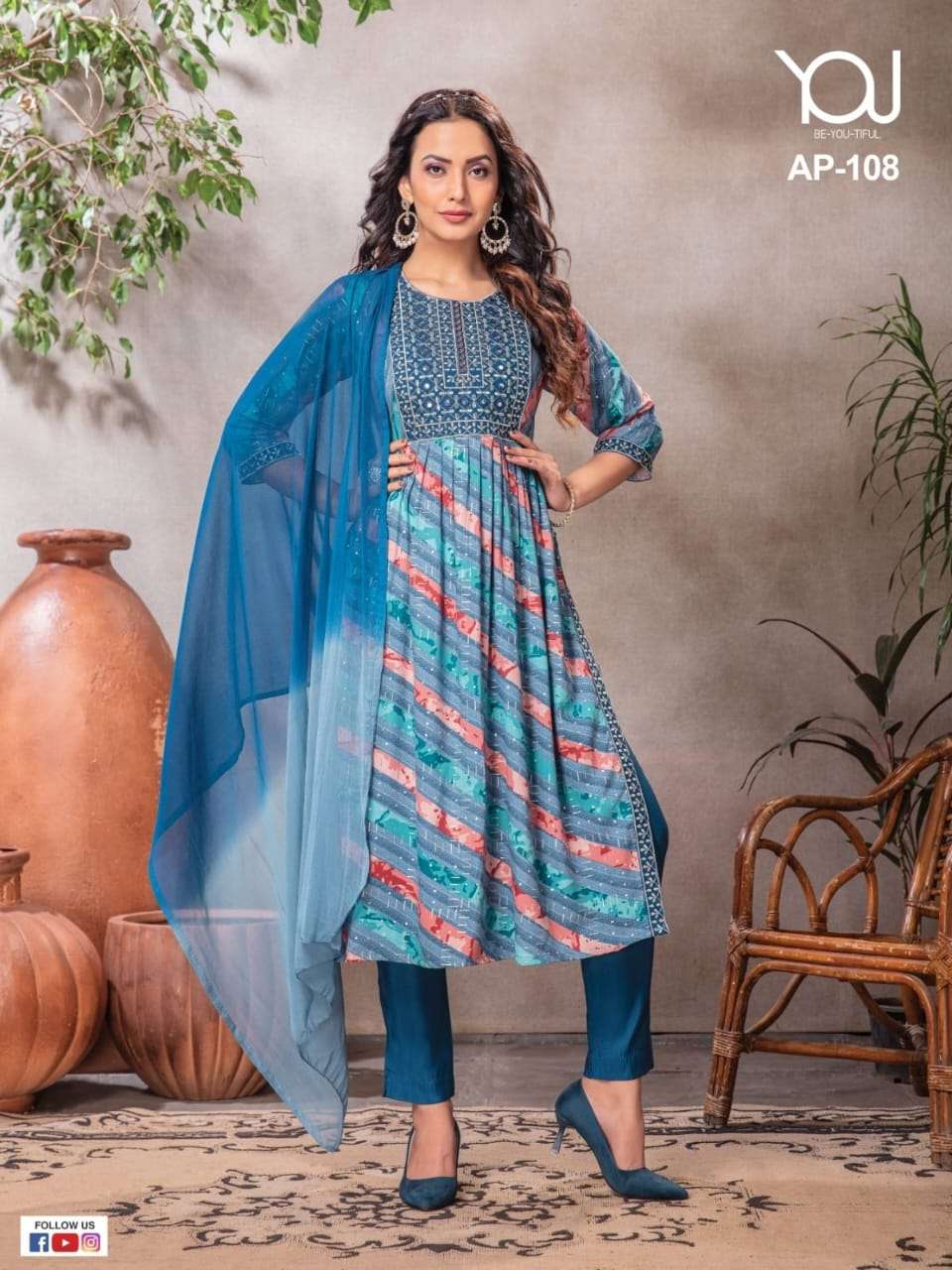 YOU NAIRA VOL-2 BY YOU DESIGNER FANCY QUALITY STITCHED DRESSES