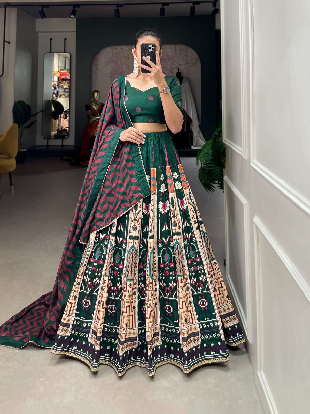 1253 COLOURS BY ASLIWHOLESALE FANCY DESIGNER SILK LEHENGAS