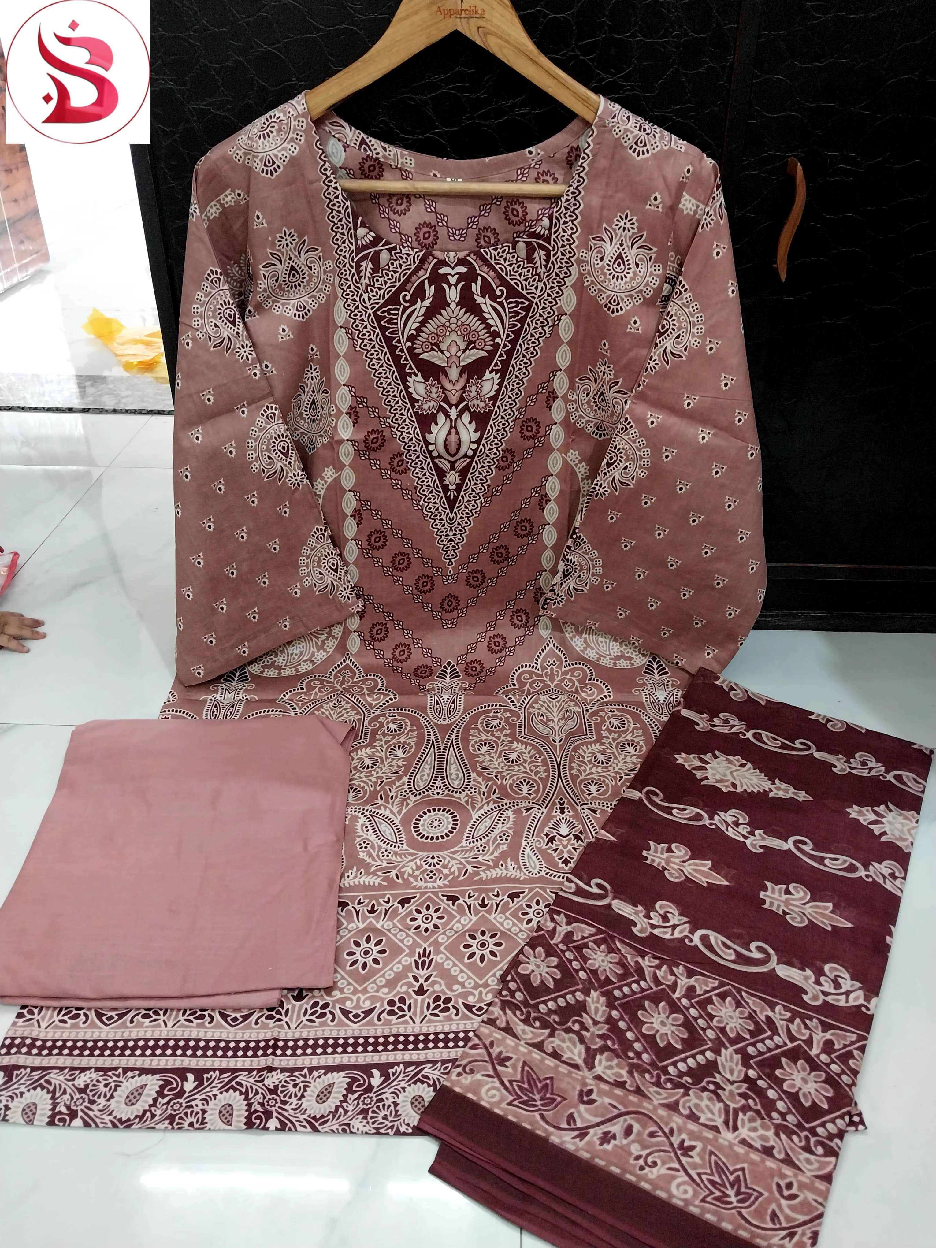 BIN SAEED READYMADE VOL-4 BY ASLIWHOLESALE COTTON EMBROIDERY PAKISTANI DRESSES