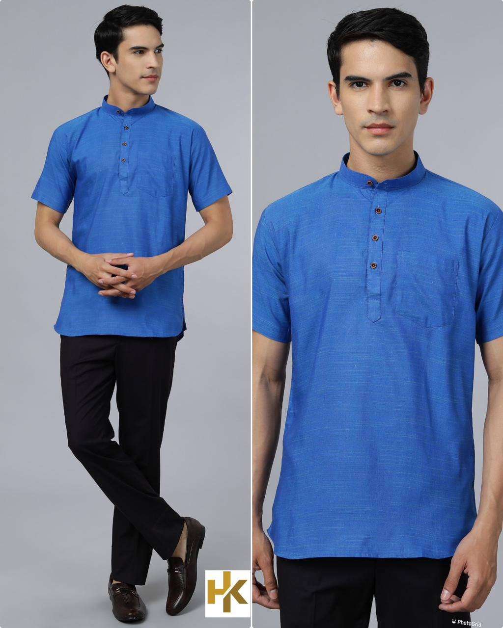 DESI BOYS BY ASLIWHOLESALE FANCY COTTON PRINT MENS KURTAS 