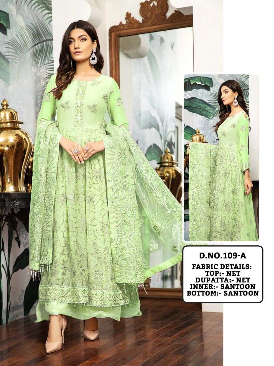 KF-109 HIT DESIGN BY ASLIWHOLESALE DESIGNER BUTTERFLY NET  DRESSES