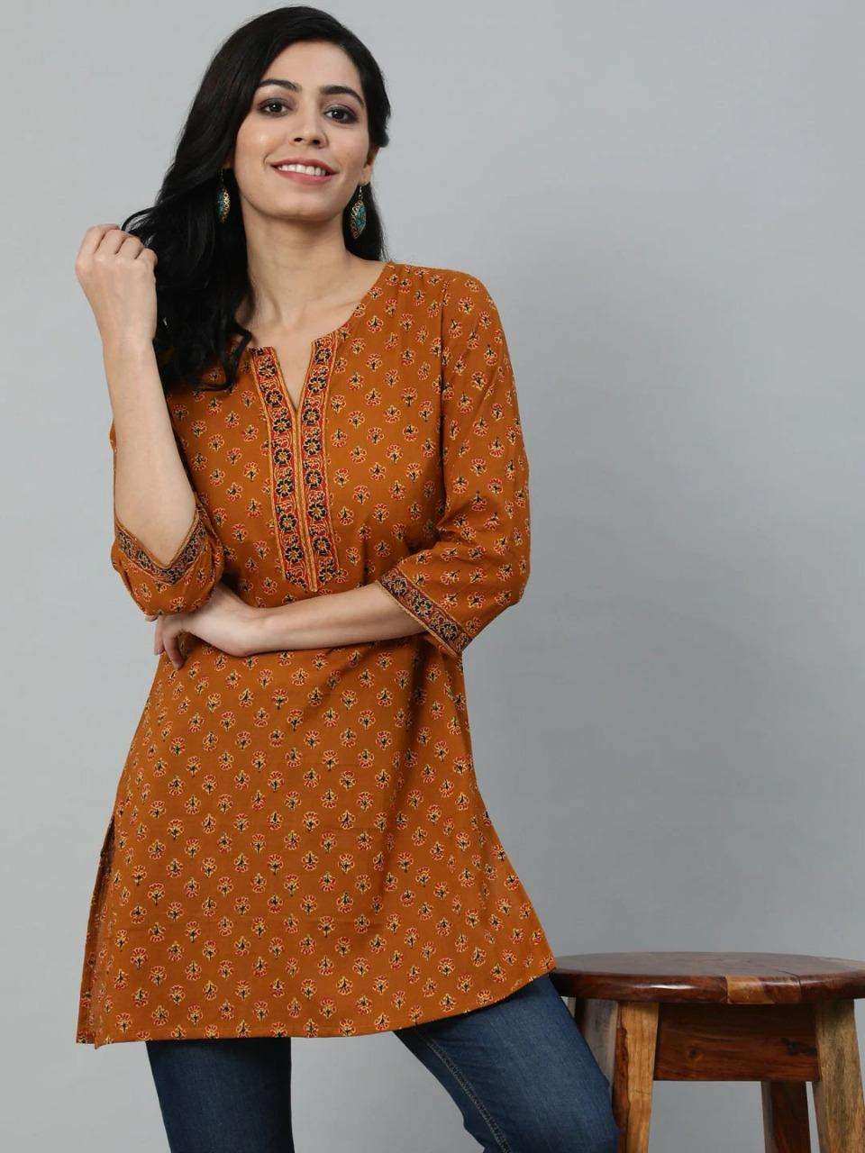 MAISHA VOL-491 BY ASLIWHOLESALE DESIGNER FACNY COTTON KURTI