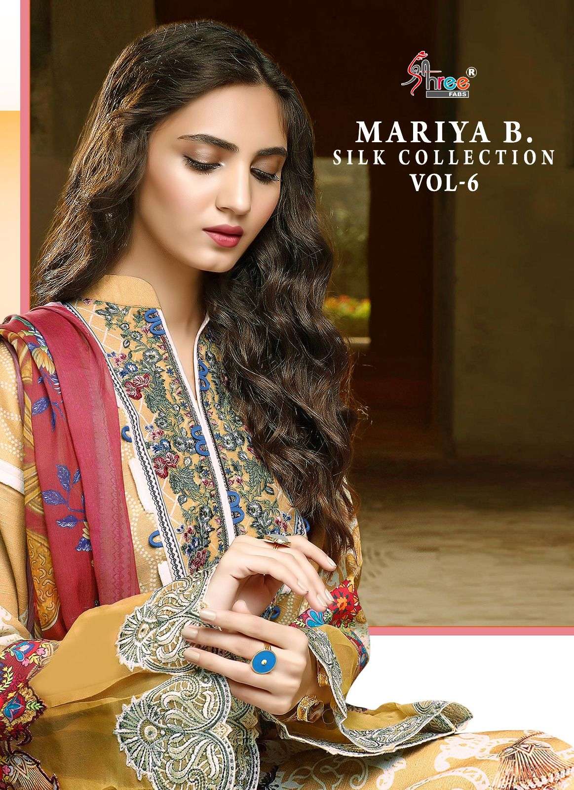 MARIYA B. SILK COLLECTION VOL-6 BY SHREE FABS SATIN PAKISTANI DRESSES