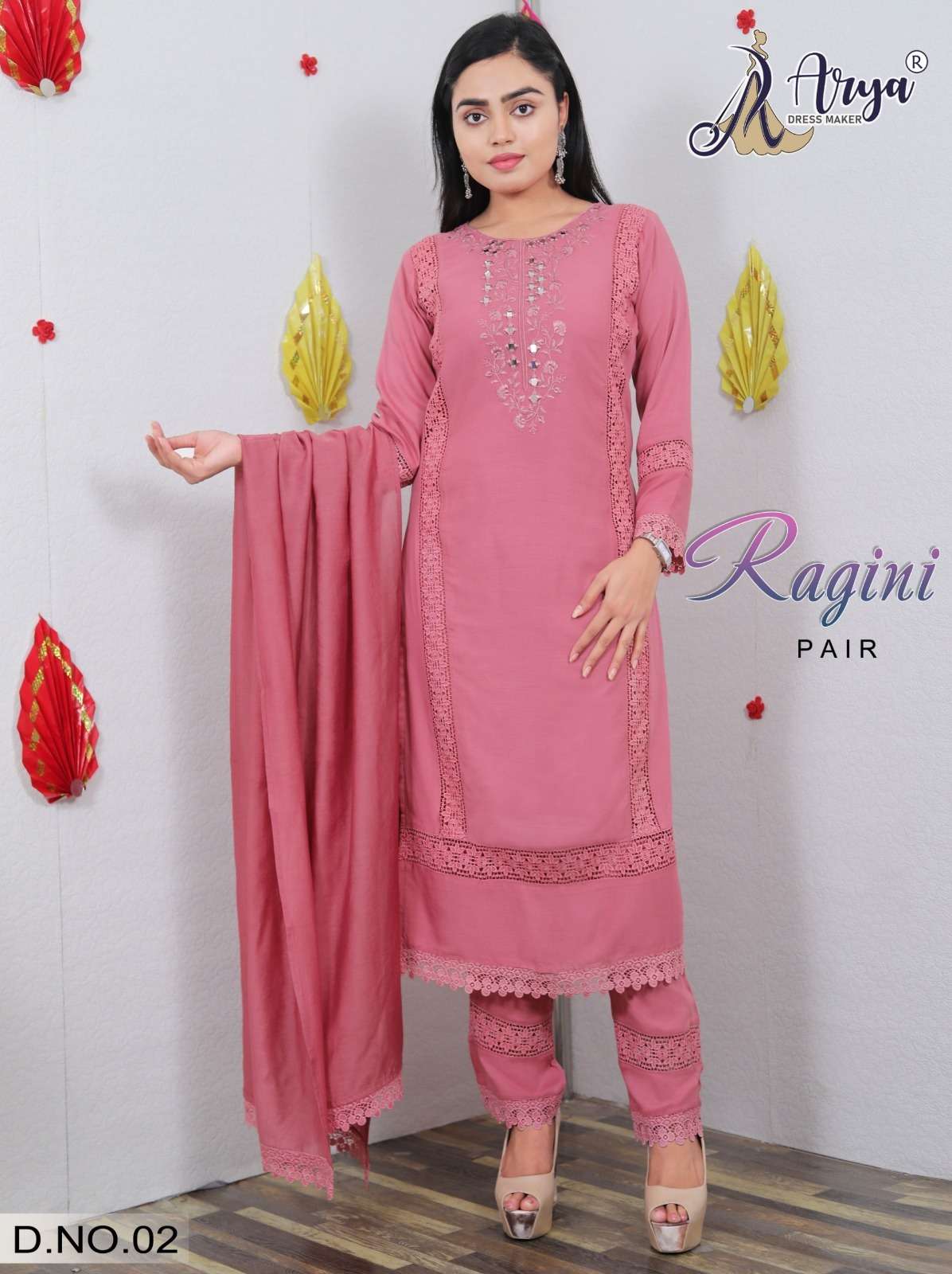 RAGINI BY ARYA DRESS MAKER DESIGNER FANCY COTTON PRINT DRESSES