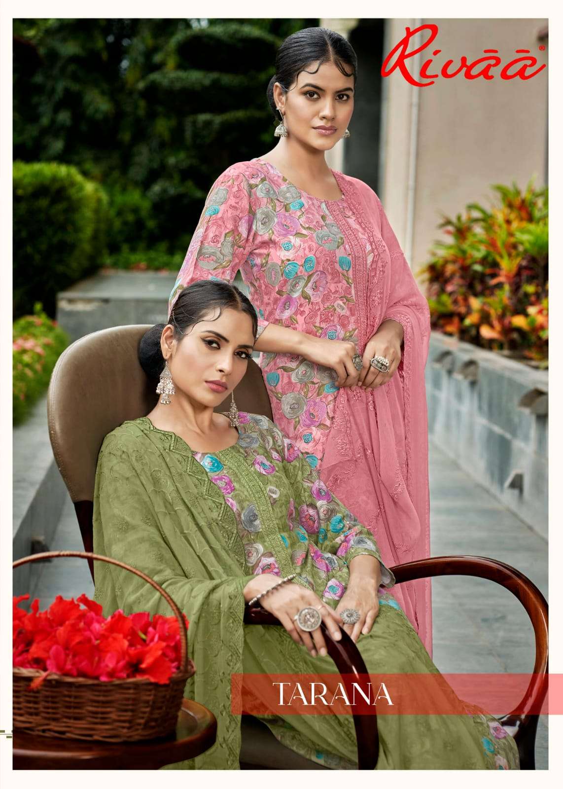 TARANA BY RIVAA DESIGNER FANCY PASHMIN DIGITAL PRINT DRESSES