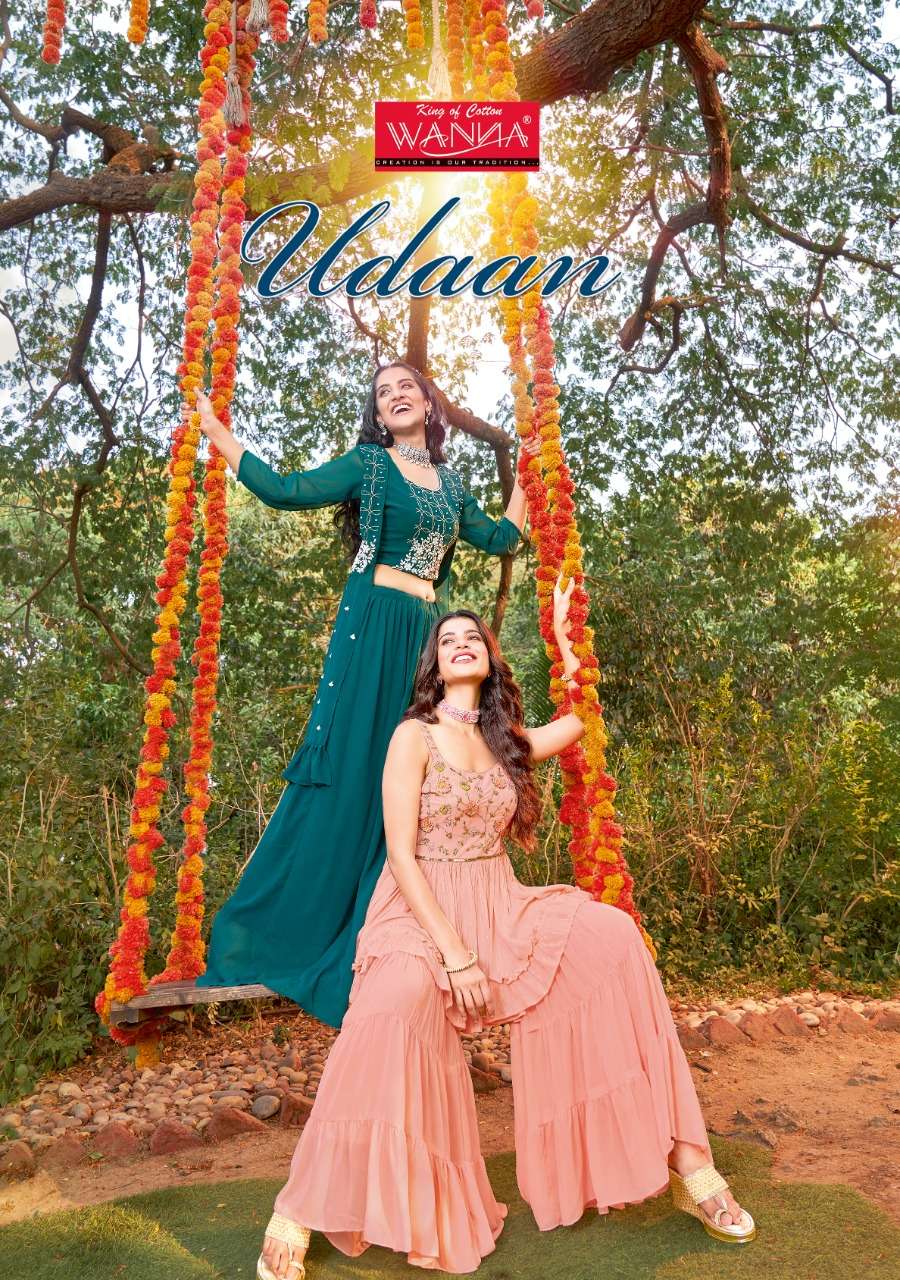 UDAAN BY WANNA LOOKS 1001 TO 1005 SERIES PURE FANCY DRESSES