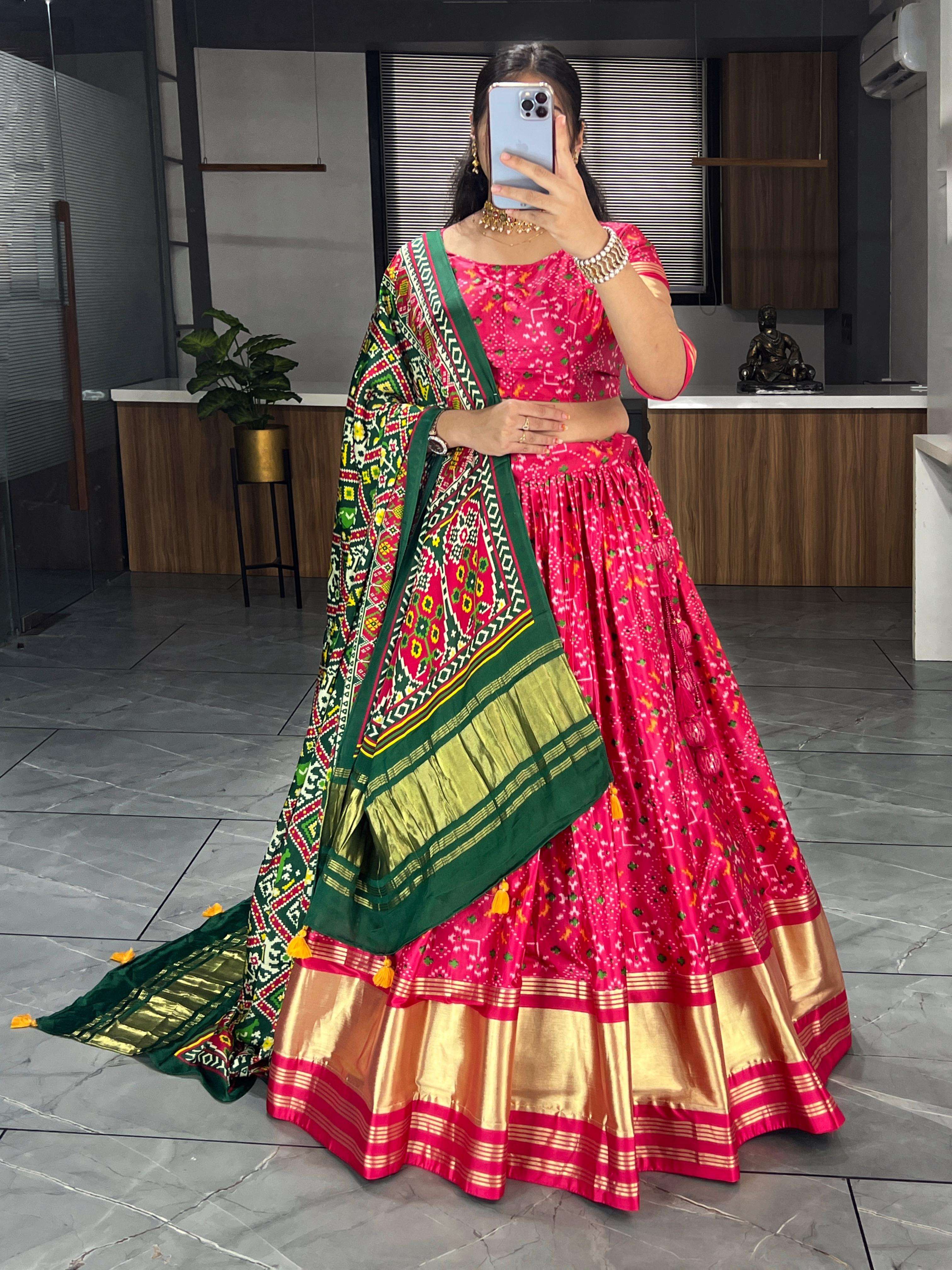 7115 COLOUR BY ASLIWHOLESALE FANCY DESIGNER GAJJI SILK LEHENGAS