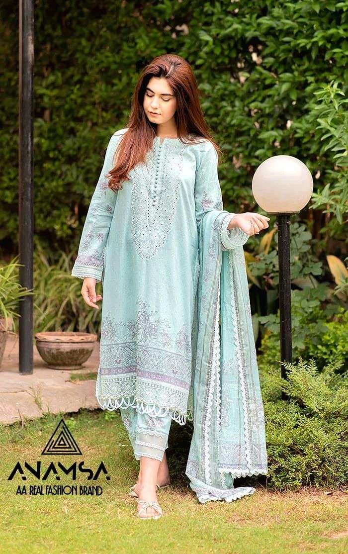 ANAMSA 248 BY ANAMSA DESIGNER PURE HEAVY COTTON WORK DRESS