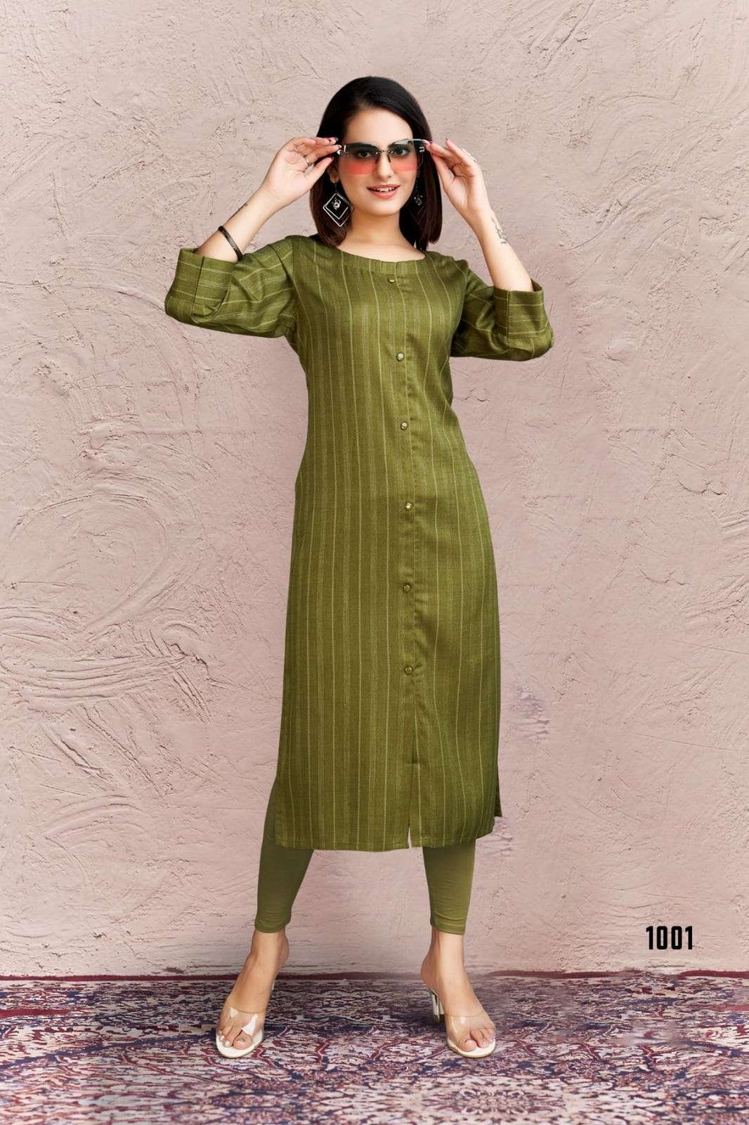 AYASHU BY ASLIWHOLESALE DESIGNER FACNY VISCOSE RAYON KURTI