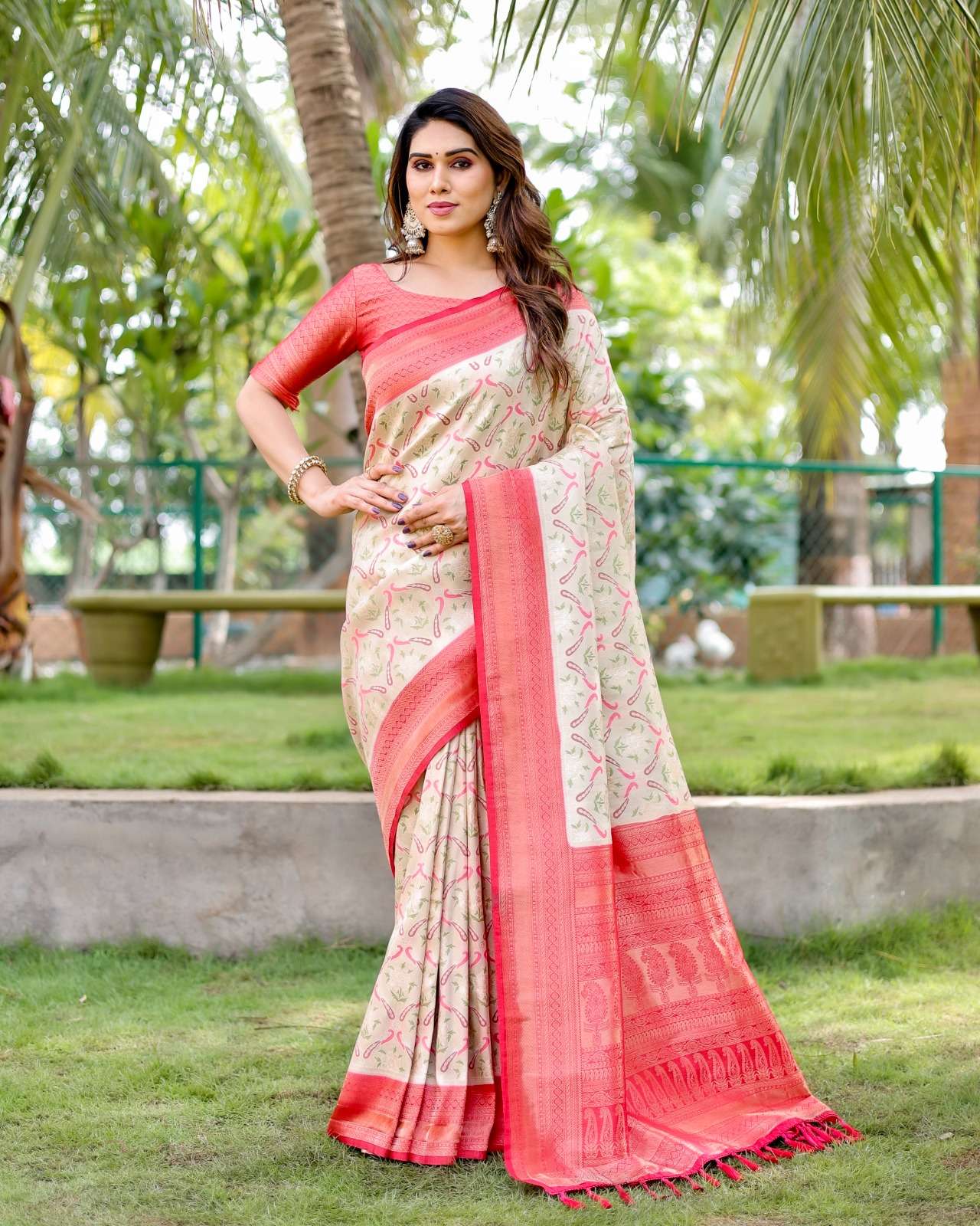 BHANU BY ASLIWHOLESALE FANCY KANJIVARM SILK DESIGNER SAREES