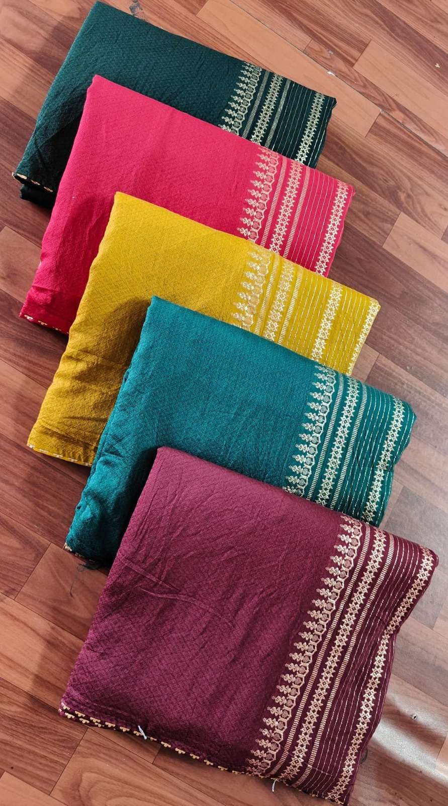 BINDIYA VOL-03 BY K.F FASHION DESIGNER FANCY SOFT DOLA SILK SAREES