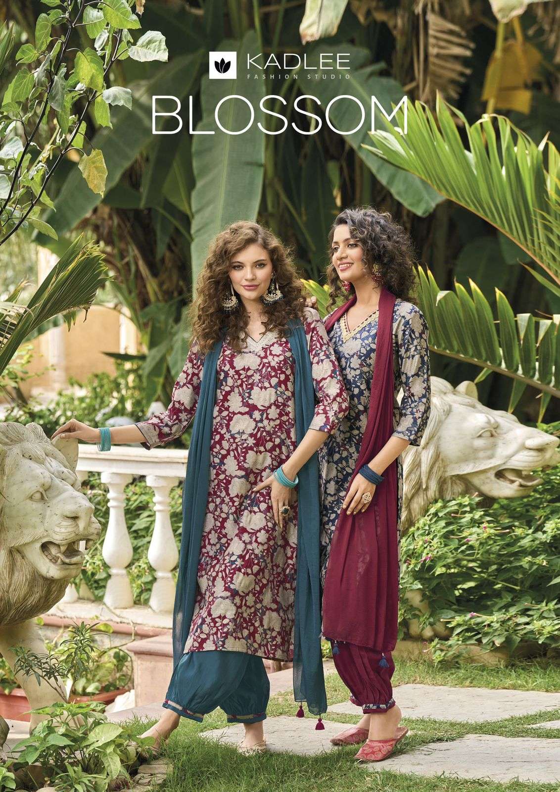 BLOSSOM BY KADLEE 1001 TO 1004 SERIES MODAL PRINT PRINT DRESSES