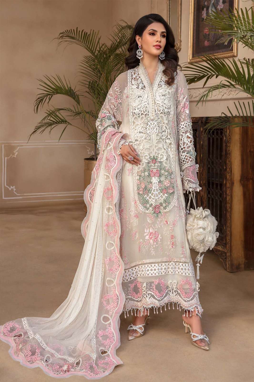 HT 139 SERIES BY ASLIWHOLESALE GEORGETTE EMBROIDERY PAKISTANI DRESSES