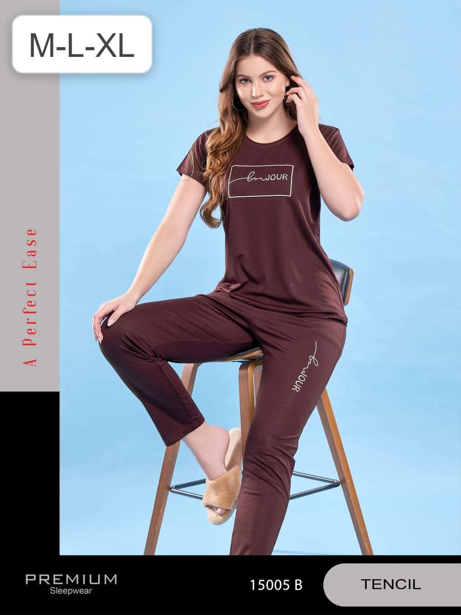 MERMAID VOL-39 BY ASLIWHOLESALE HOSIERY TENSIL DESIGNER NIGHT SUITS