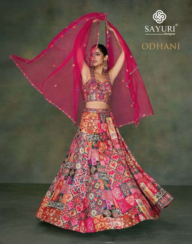 ODHANI BY SAYURI 5363 TO 5365 SERIES HEAVY SILK EMBROIDERY LEHENGAS